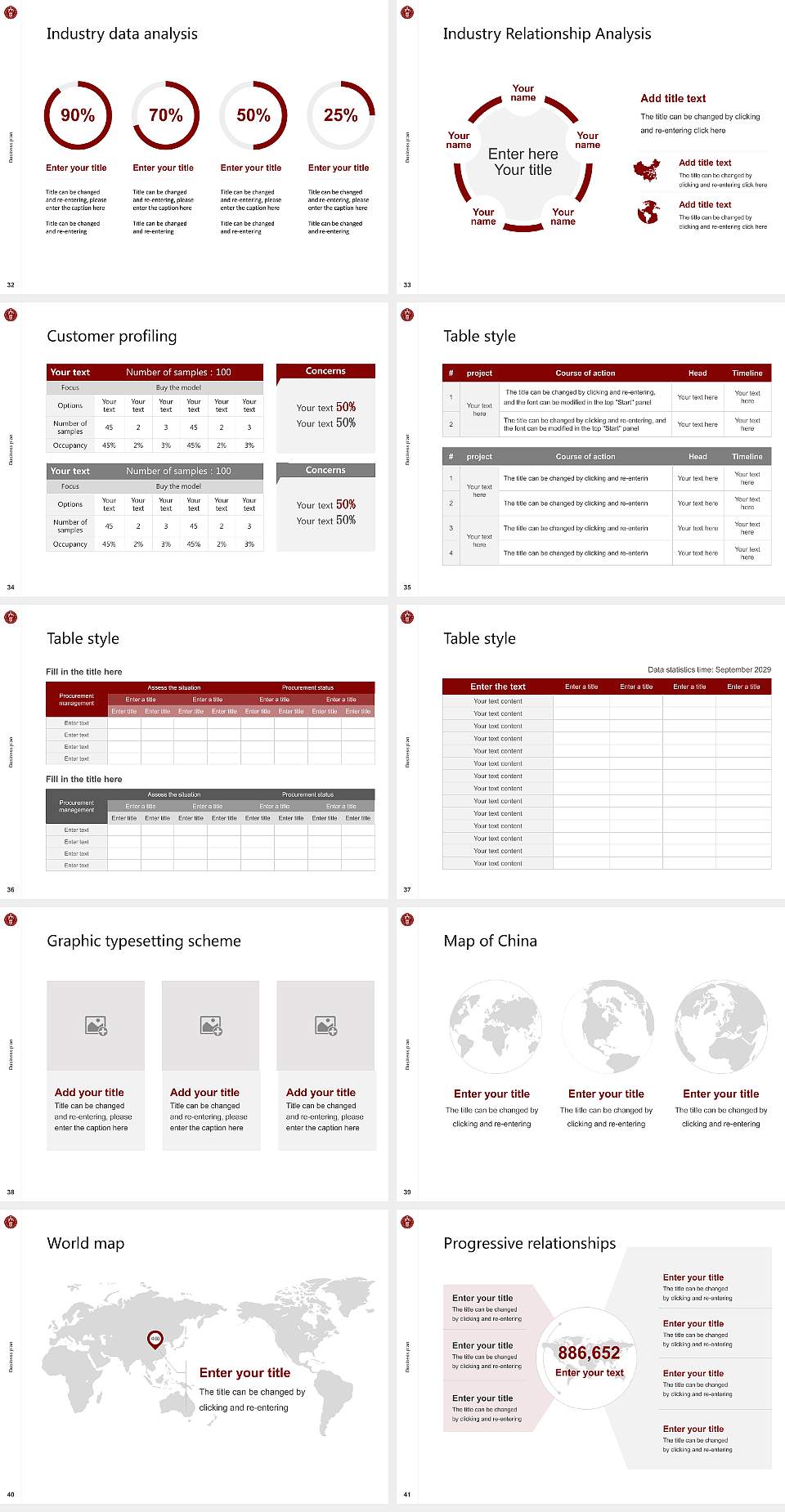 University of Copenhagen（North Campus） Competition/Entrepreneurship Contest PPT Template4:3 ratio PPT effect preview image5