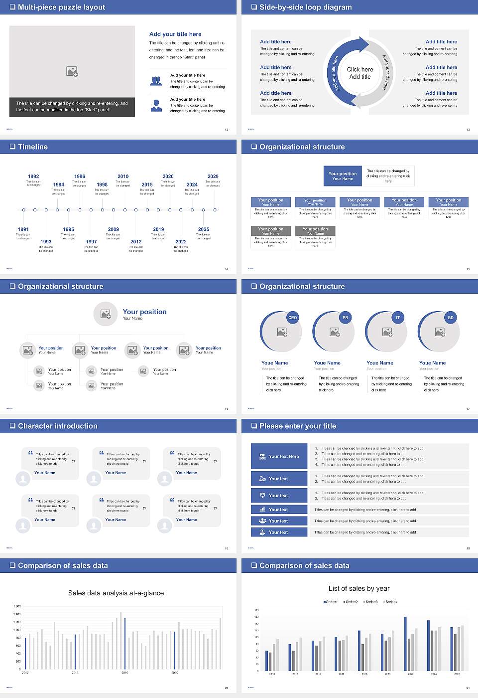 Copenhagen Business School General PPT Template16:9 ratio PPT effect preview image3