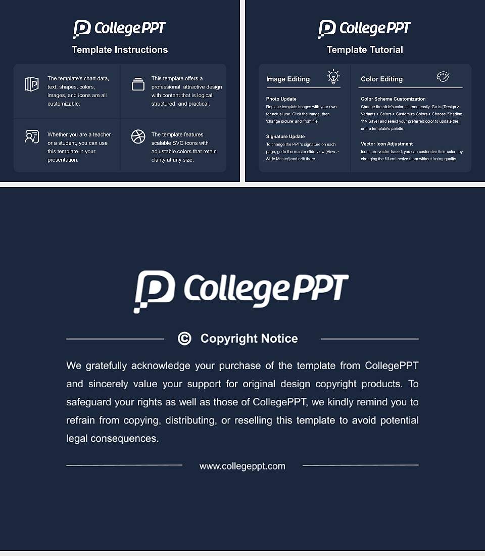 Metropolitan University College Academic Presentation/Research Findings Report PPT Template4:3 ratio PPT effect preview image5