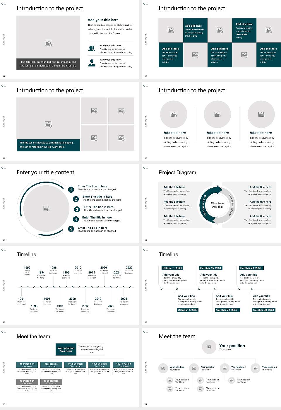 UCL University College Competition/Entrepreneurship Contest PPT Template16:9 ratio PPT effect preview image3