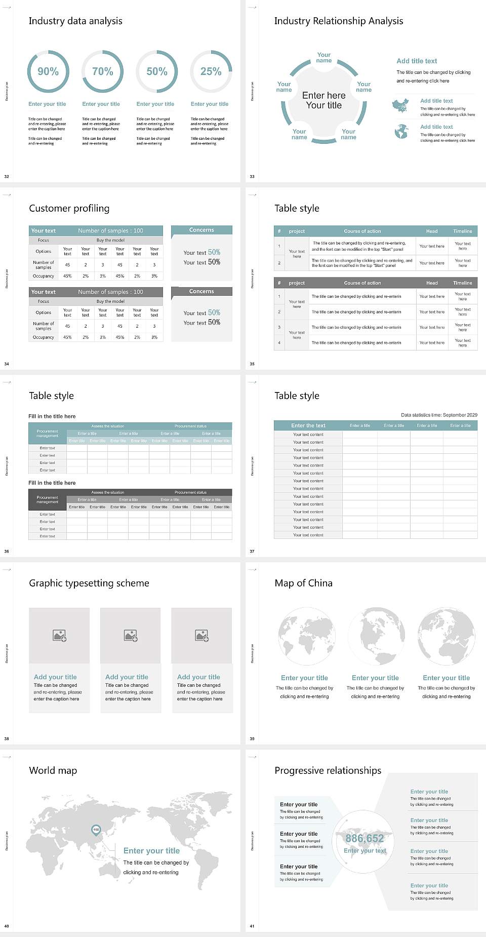 Business Academy Aarhus Competition/Entrepreneurship Contest PPT Template4:3 ratio PPT effect preview image5