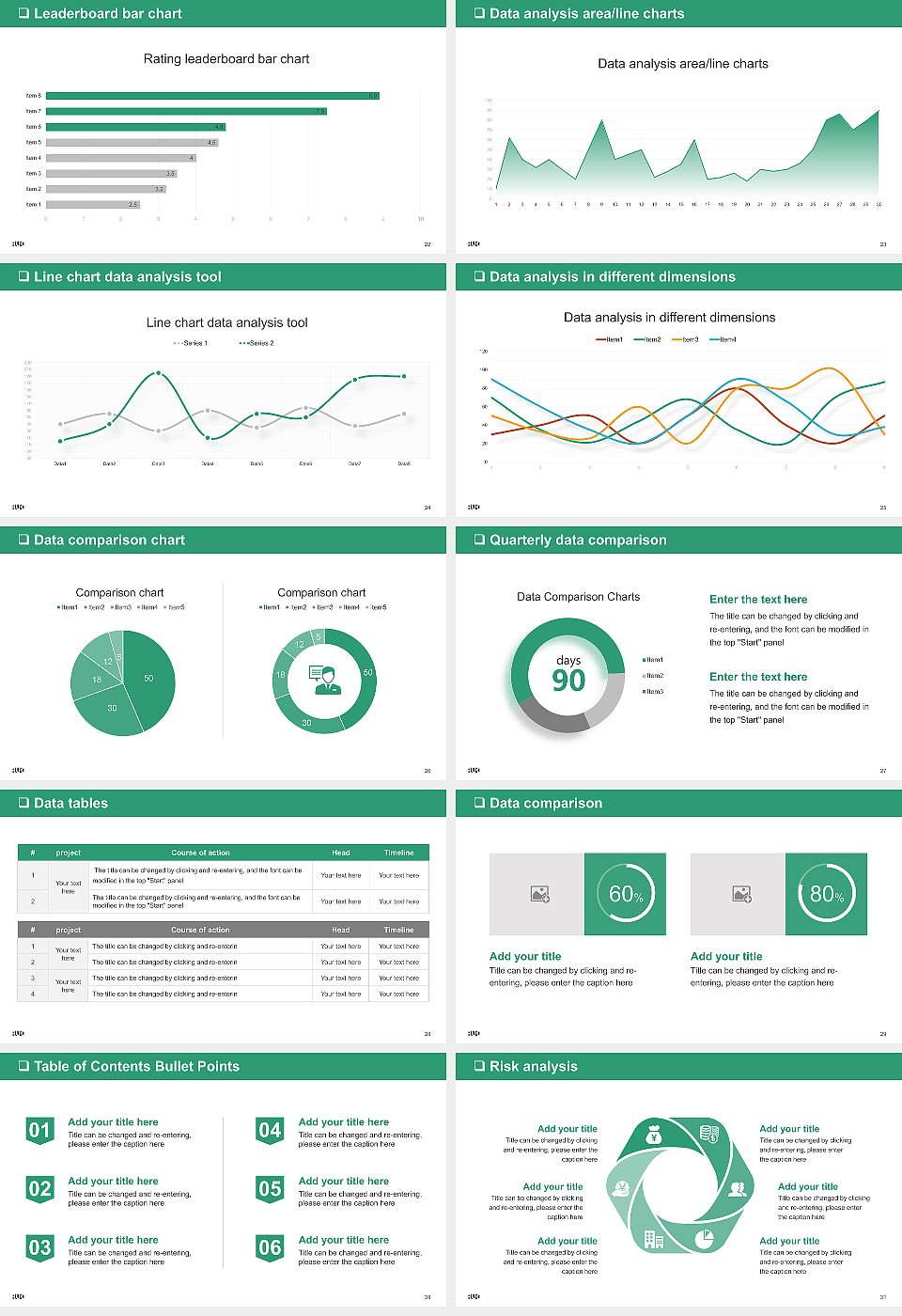 Roskilde University General PPT Template16:9 ratio PPT effect preview image4