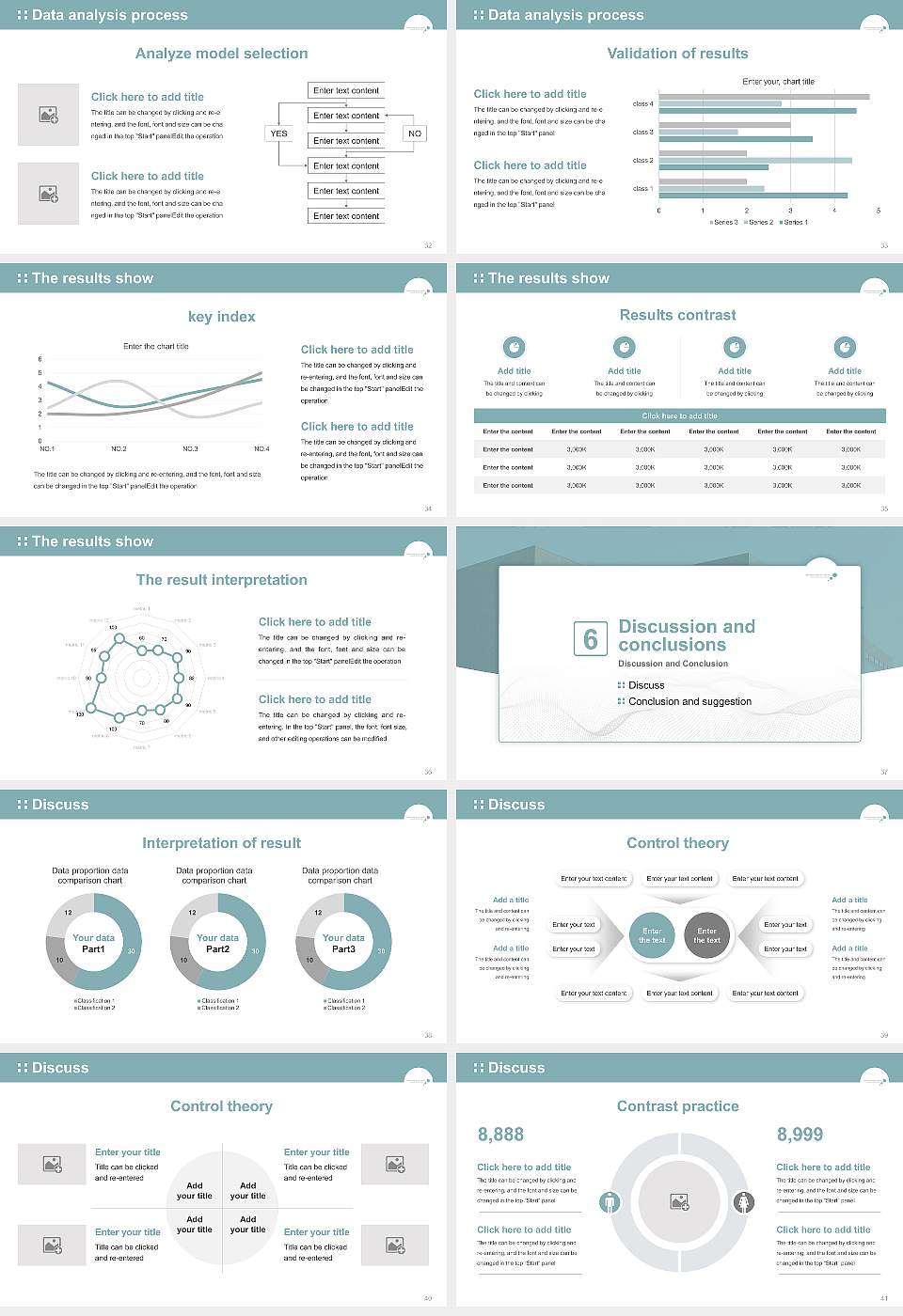Business Academy Aarhus Graduation Thesis Defense PPT Template16:9 ratio PPT effect preview image5