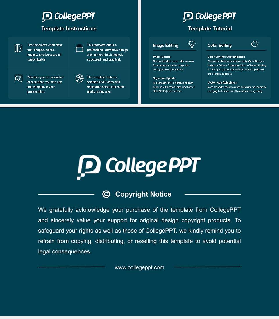 University College of Northern Denmark Course/Courseware Creation PPT Template4:3 ratio PPT effect preview image5
