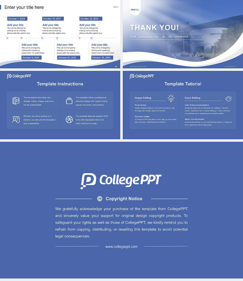 Copenhagen Business School Lecture Sharing and Networking Event PPT Template16:9 ratio PPT effect preview image4