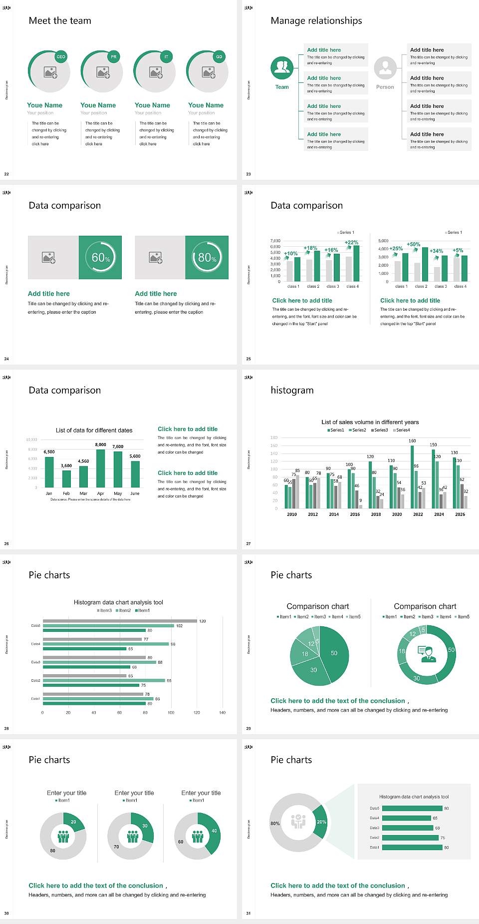 Roskilde University Competition/Entrepreneurship Contest PPT Template4:3 ratio PPT effect preview image4