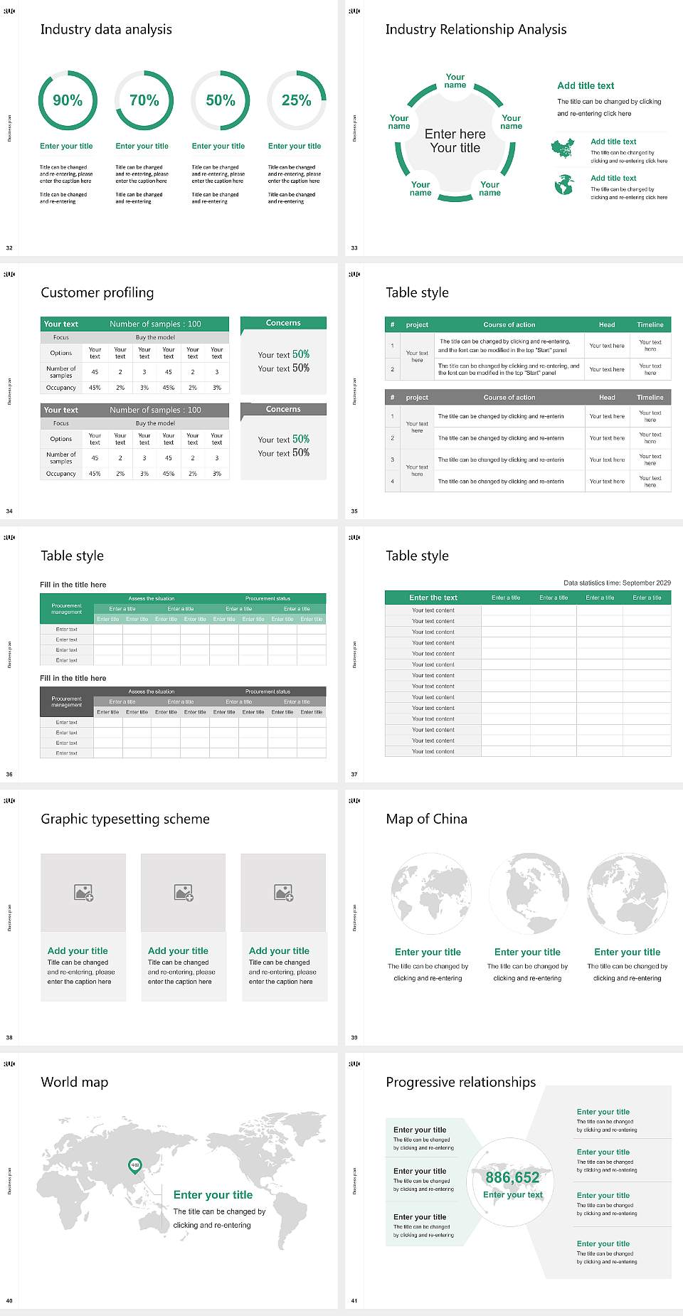 Roskilde University Competition/Entrepreneurship Contest PPT Template4:3 ratio PPT effect preview image5