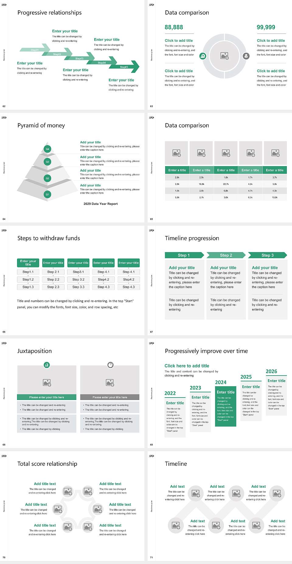 Roskilde University Competition/Entrepreneurship Contest PPT Template4:3 ratio PPT effect preview image8