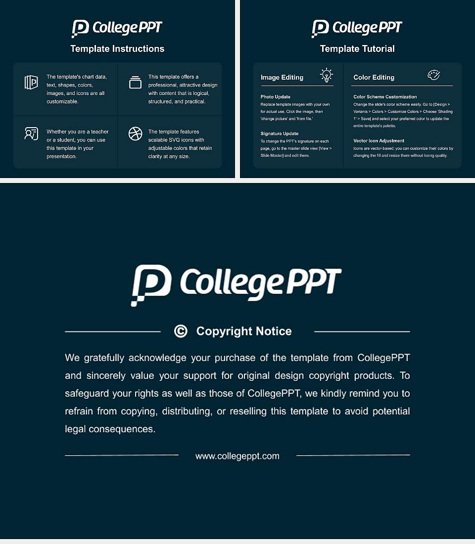 IBA International Business Academy Academic Presentation/Research Findings Report PPT Template4:3 ratio PPT effect preview image5