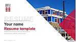Technical University of Denmark（Sisimiut Campus） CV Modèle PPT
