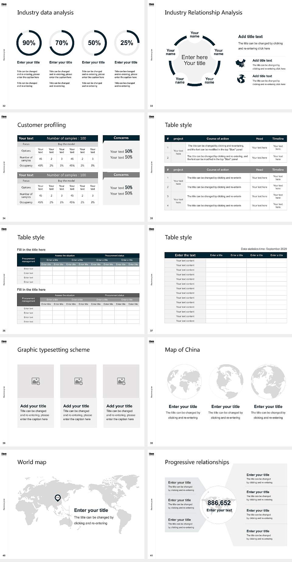 IBA International Business Academy Competition/Entrepreneurship Contest PPT Template4:3 ratio PPT effect preview image5