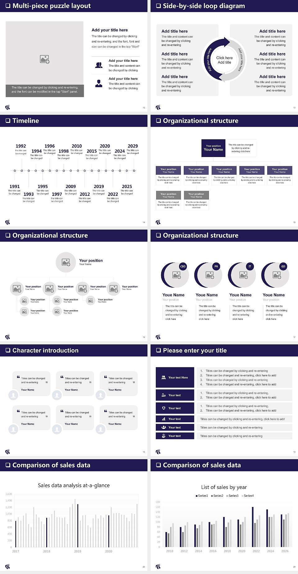 Aalborg University General PPT Template4:3 ratio PPT effect preview image3