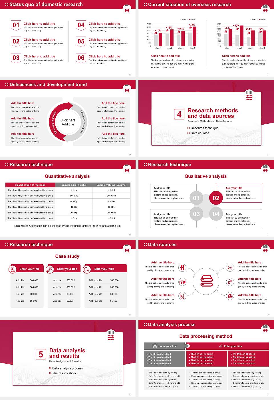 Technical University of Denmark（Sisimiut Campus） Graduation Thesis Defense PPT Template16:9 ratio PPT effect preview image4