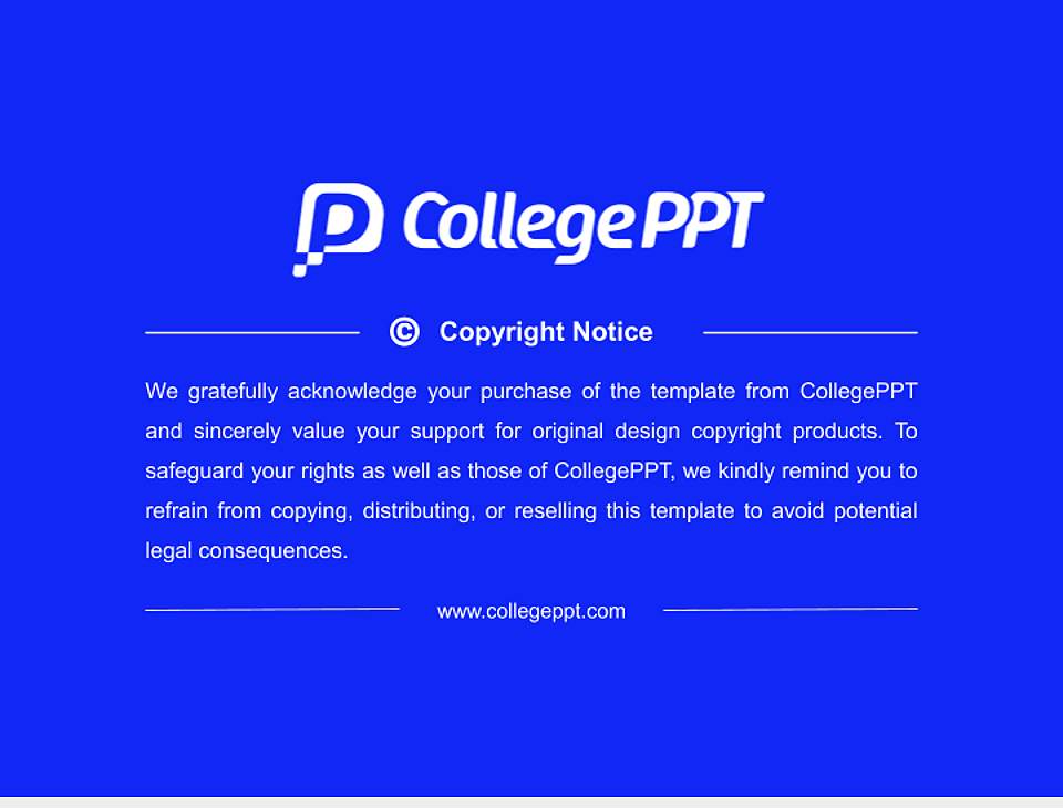 Copenhagen Business Academy Resume PPT Template4:3 ratio PPT effect preview image5