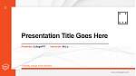 University College South Denmark Thesis Proposal/Graduation Defense PPT Template