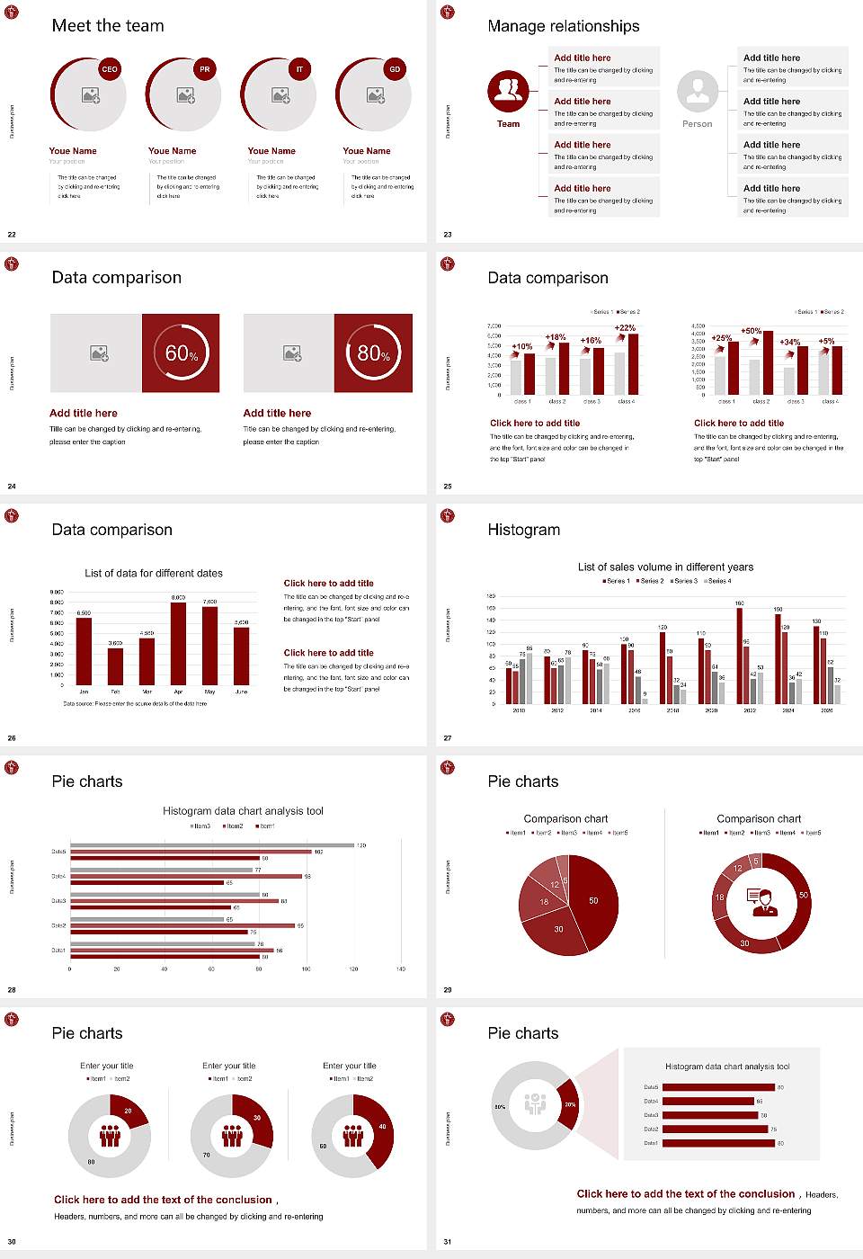 University of Copenhagen（North Campus） Competition/Entrepreneurship Contest PPT Template16:9 ratio PPT effect preview image4