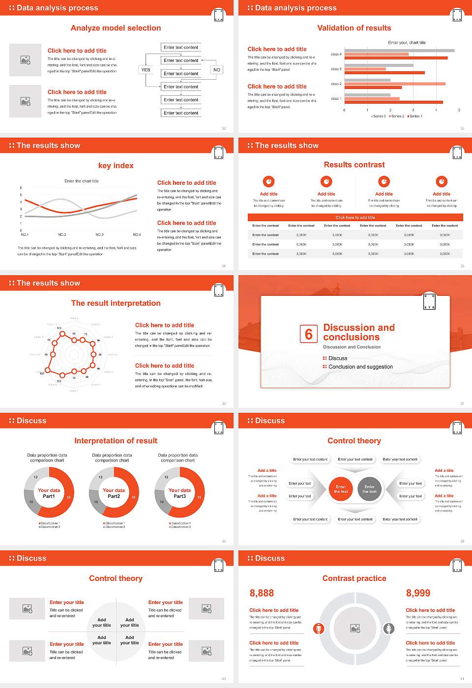 University College South Denmark Graduation Thesis Defense PPT Template16:9 ratio PPT effect preview image5
