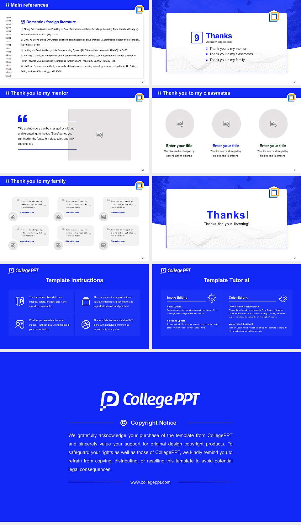 Copenhagen Business Academy Graduation Thesis Defense PPT Template16:9 ratio PPT effect preview image7