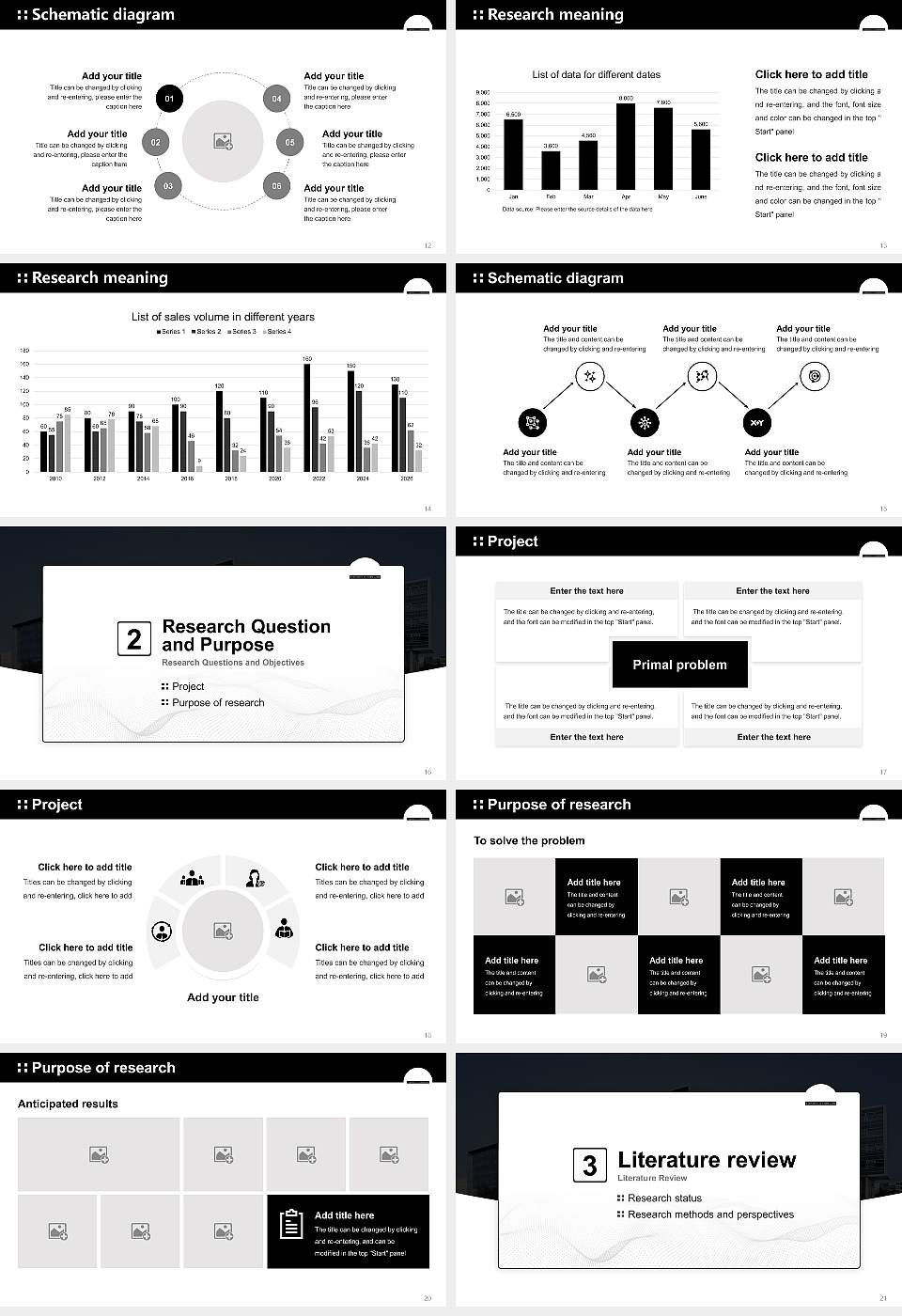 IT University of Copenhagen Graduation Thesis Defense PPT Template16:9 ratio PPT effect preview image3