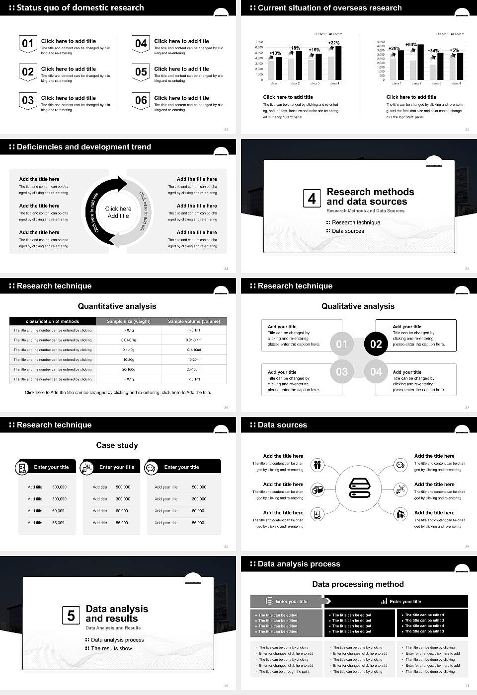 IT University of Copenhagen Graduation Thesis Defense PPT Template16:9 ratio PPT effect preview image4