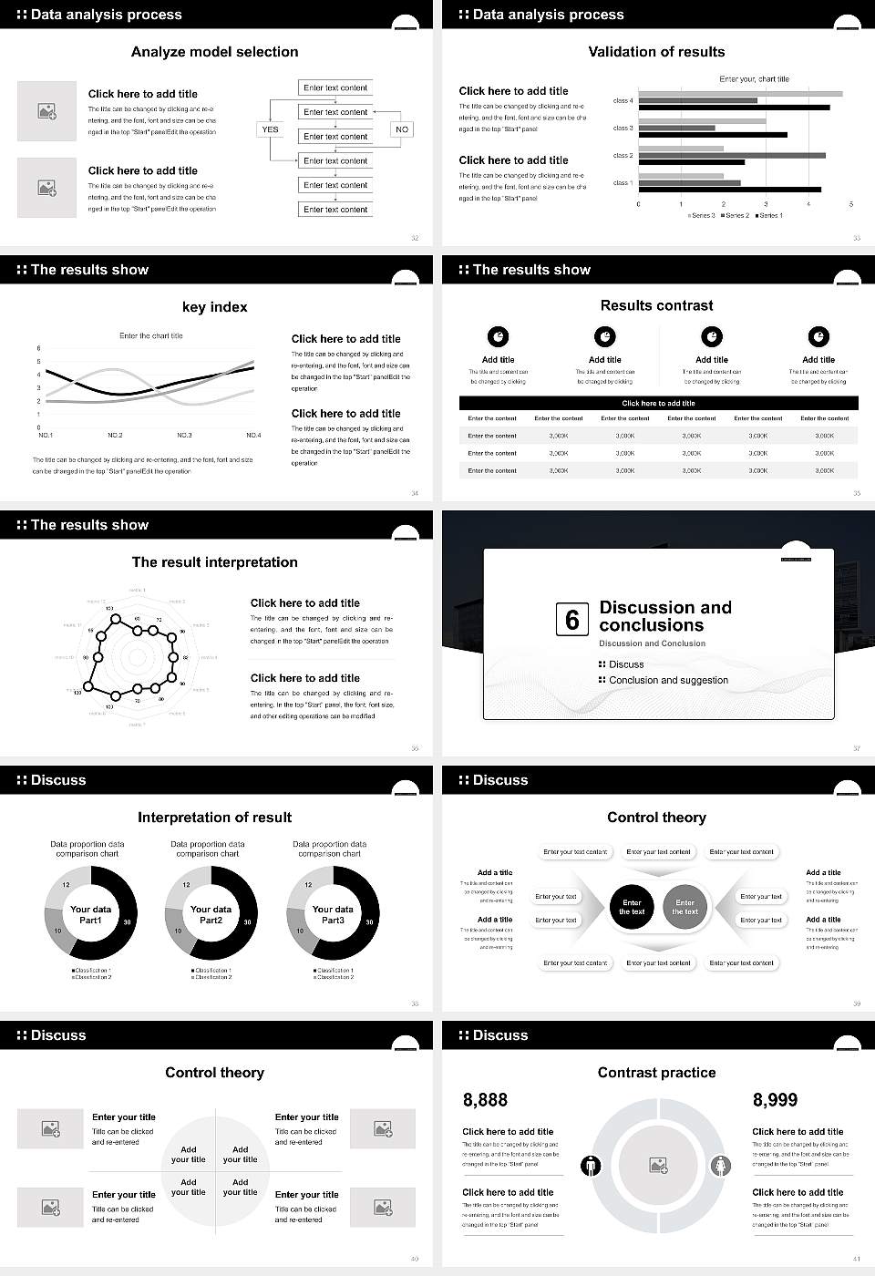 IT University of Copenhagen Graduation Thesis Defense PPT Template16:9 ratio PPT effect preview image5