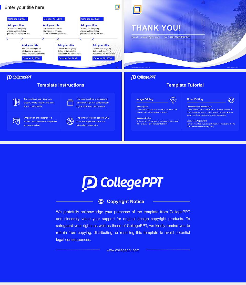 Copenhagen Business Academy Lecture Sharing and Networking Event PPT Template16:9 ratio PPT effect preview image4