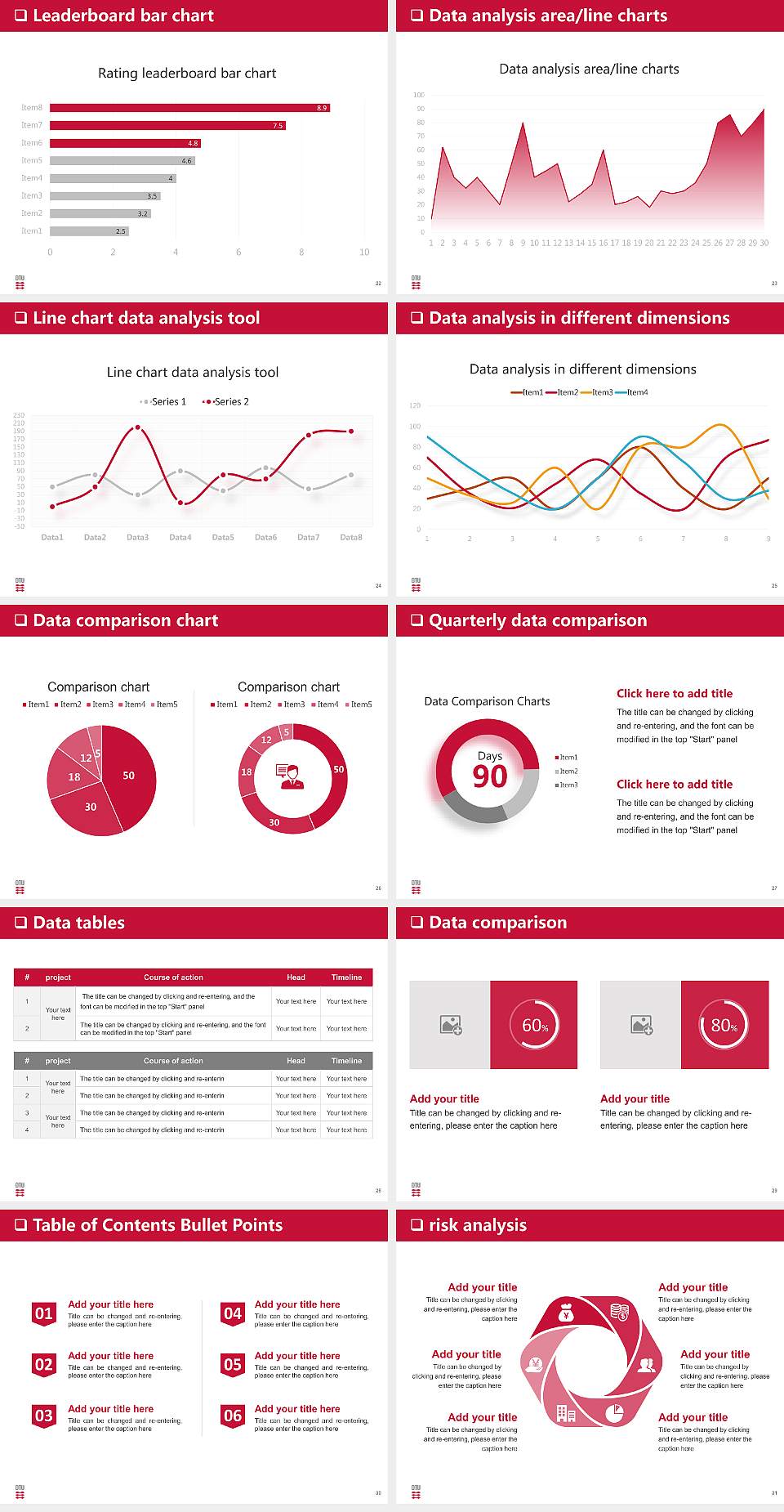 Technical University of Denmark （Lyngby campus） General PPT Template4:3 ratio PPT effect preview image4