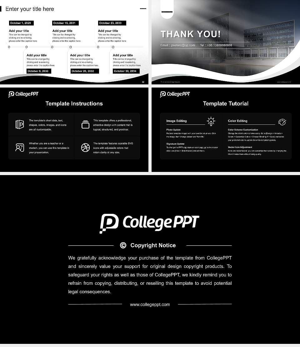 IT University of Copenhagen Lecture Sharing and Networking Event PPT Template16:9 ratio PPT effect preview image4