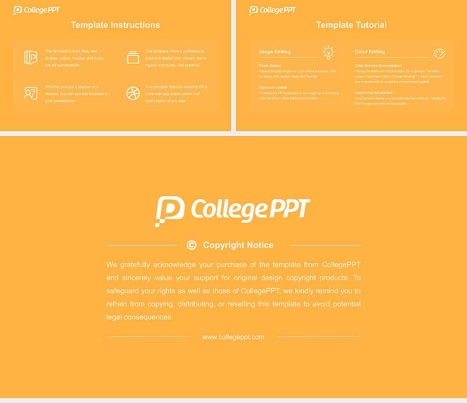 EA Business Academy SouthWest Course/Courseware Creation PPT Template16:9 ratio PPT effect preview image5