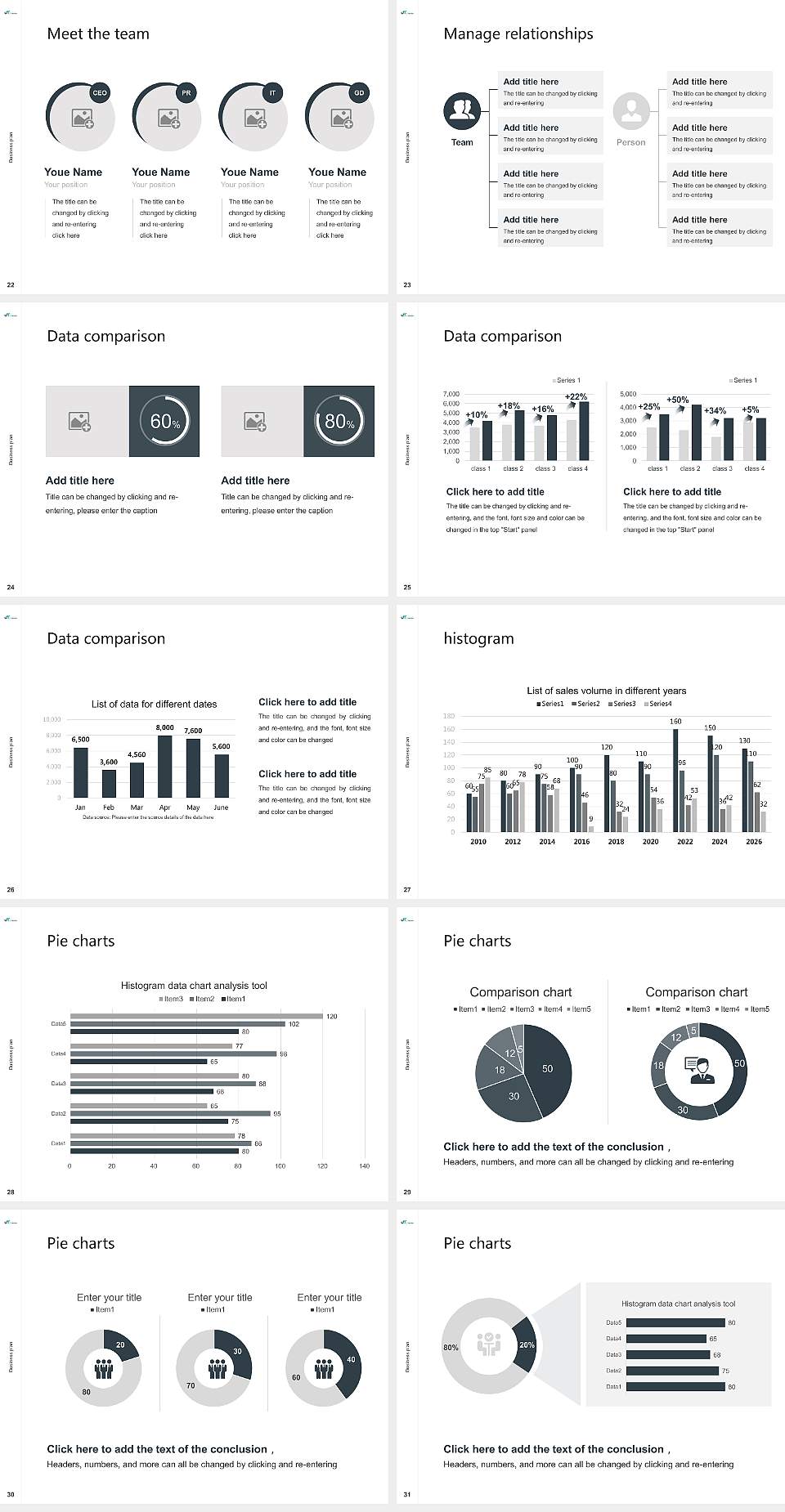 University of Tours Competition/Entrepreneurship Contest PPT Template4:3 ratio PPT effect preview image4