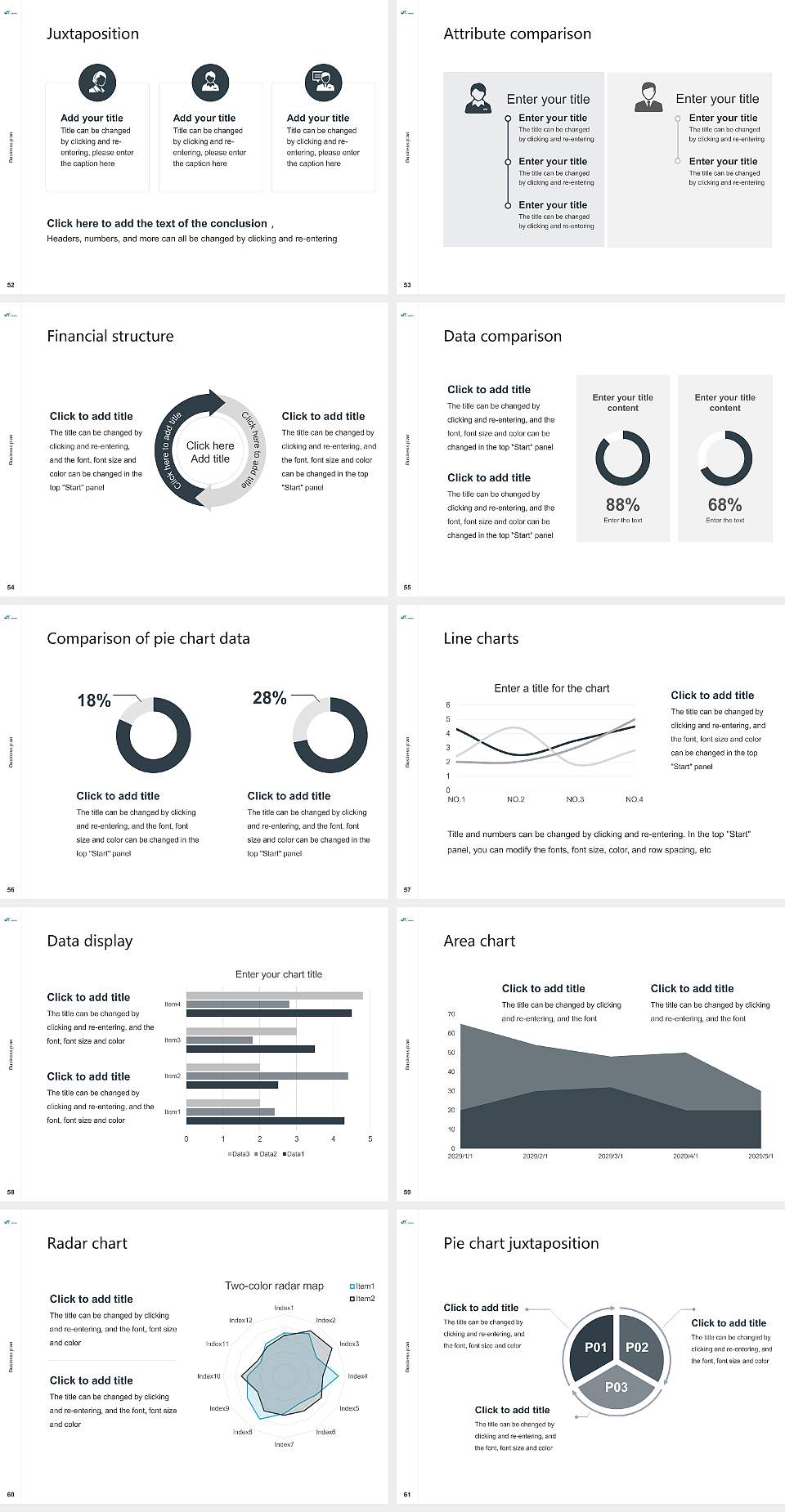 University of Tours Competition/Entrepreneurship Contest PPT Template4:3 ratio PPT effect preview image7