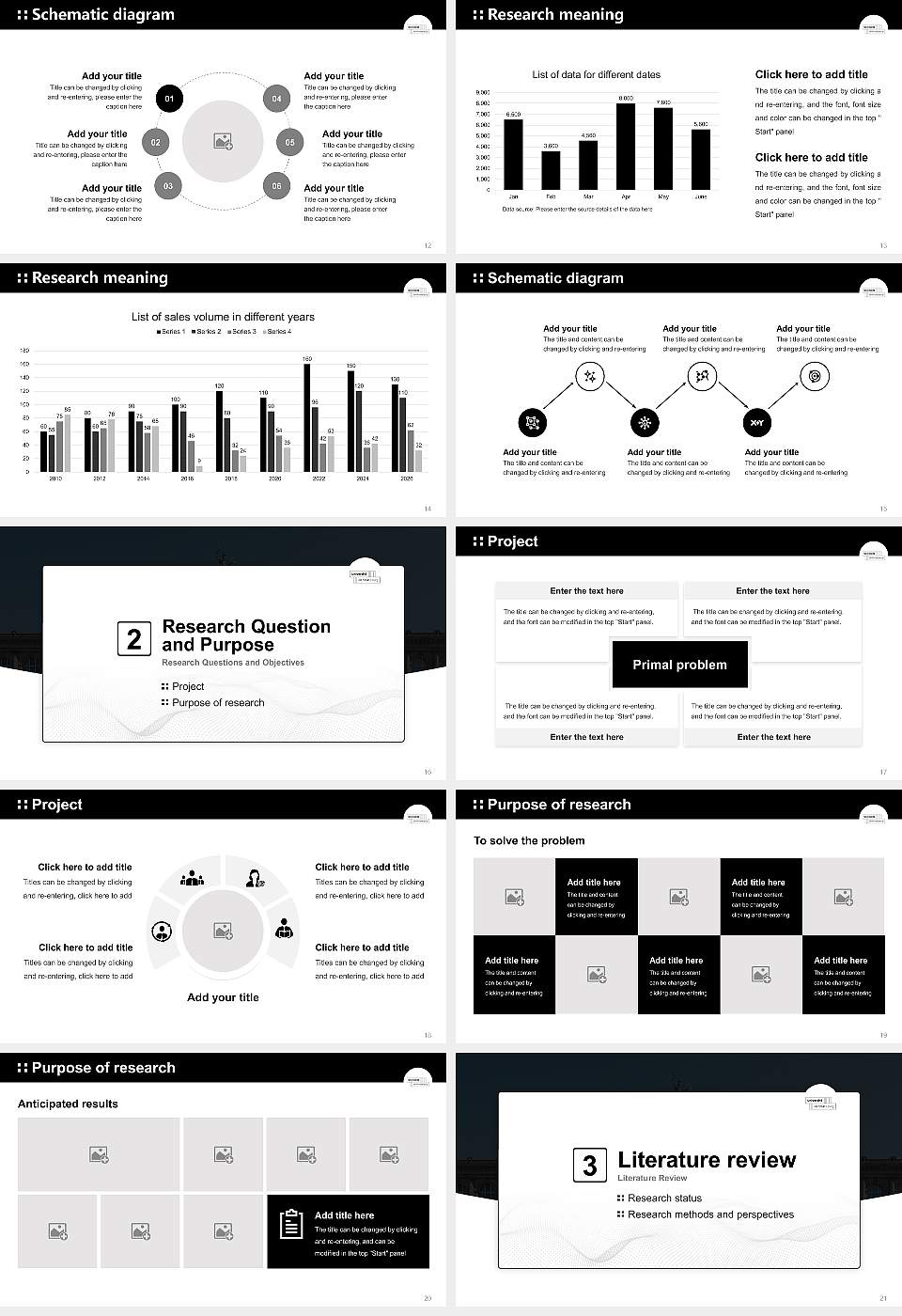 University of Strasbourg Graduation Thesis Defense PPT Template16:9 ratio PPT effect preview image3