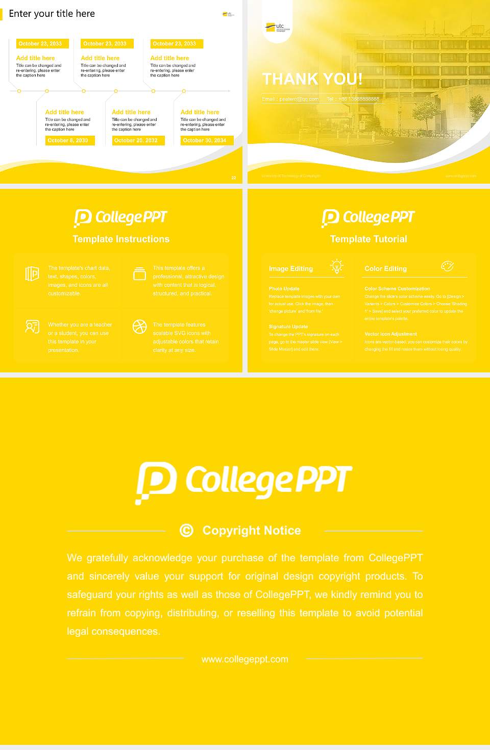University of Technology of Compiègne Lecture Sharing and Networking Event PPT Template4:3 ratio PPT effect preview image4