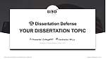 University of Western Brittany Graduation Thesis Defense PPT Template