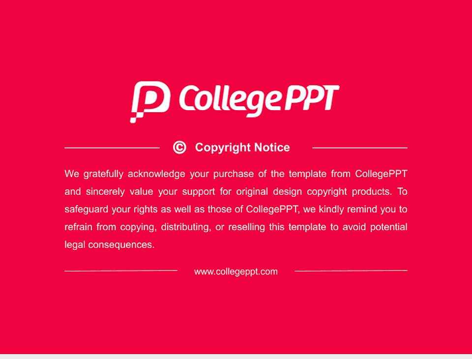 University of Poitiers Resume PPT Template4:3 ratio PPT effect preview image5