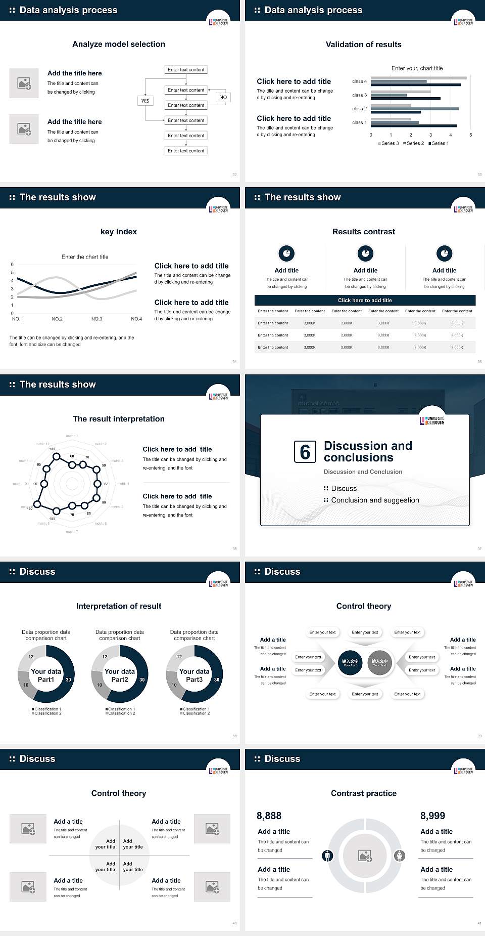University of Rouen Normandy Graduation Thesis Defense PPT Template4:3 ratio PPT effect preview image5