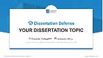 University of Technology of Belfort-Montbéliard – Montbéliard campus Graduation Thesis Defense PPT Template