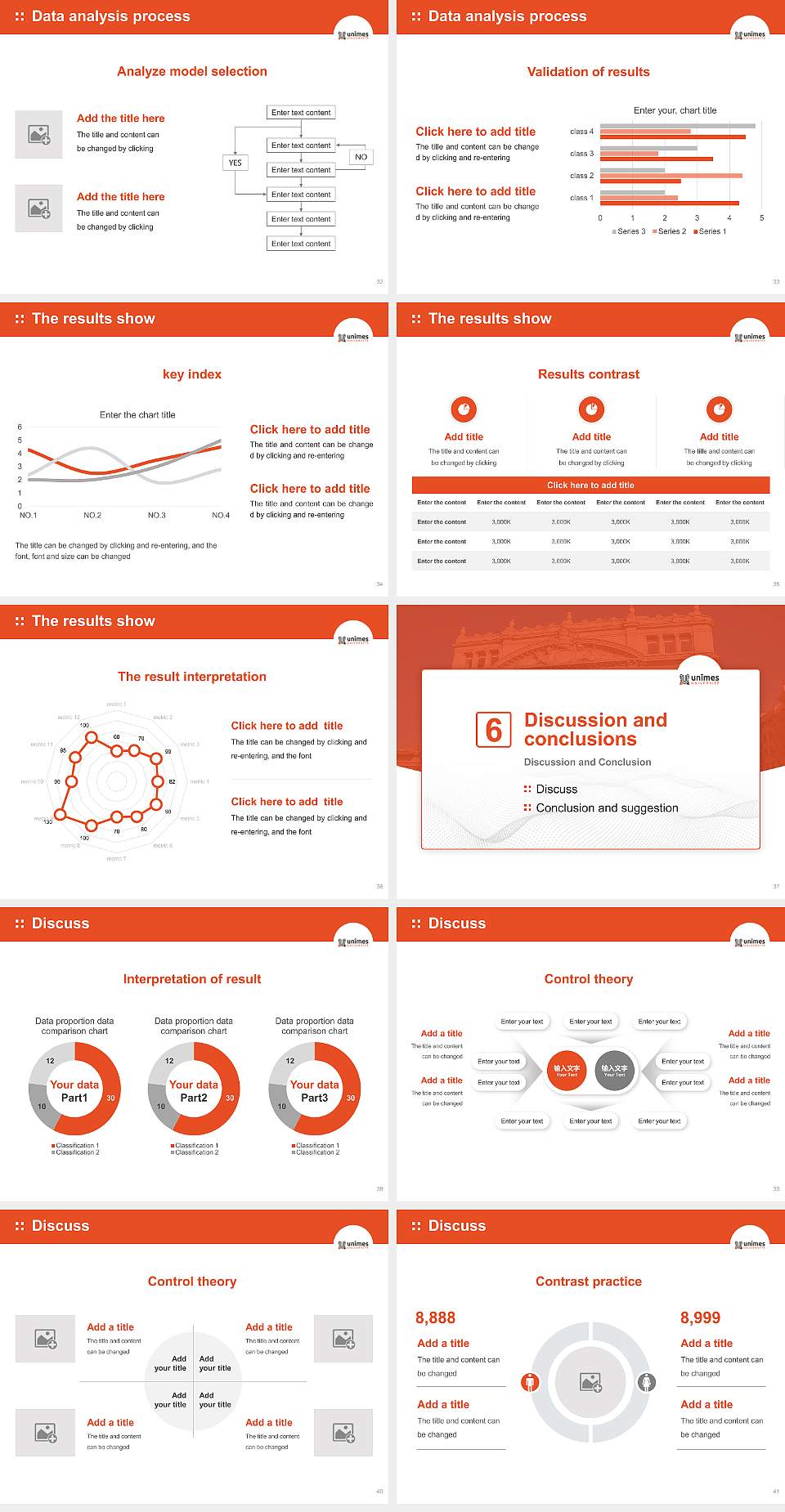 University of Nîmes Graduation Thesis Defense PPT Template4:3 ratio PPT effect preview image5