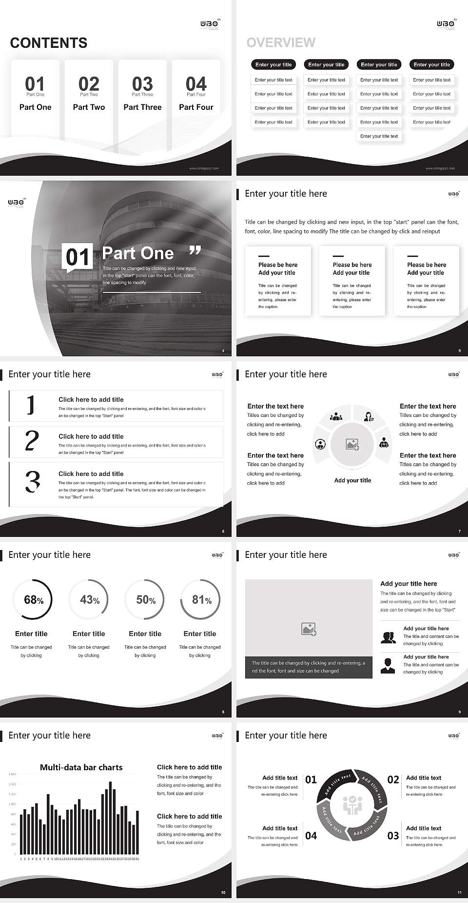 University of Western Brittany Lecture Sharing and Networking Event PPT Template4:3 ratio PPT effect preview image2
