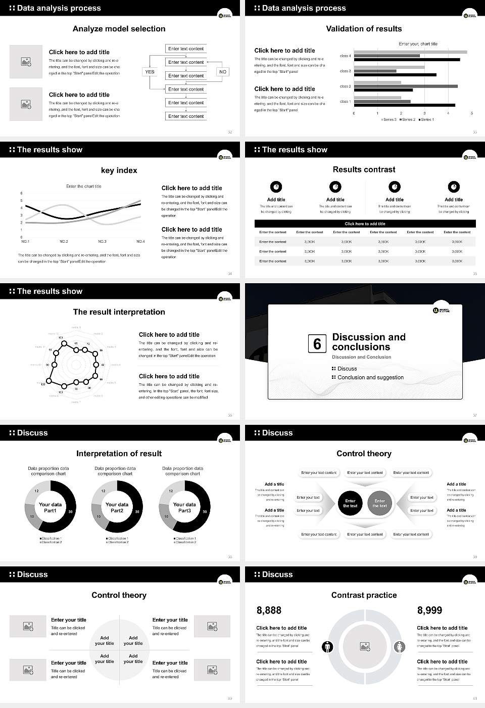 University of Lorraine Graduation Thesis Defense PPT Template16:9 ratio PPT effect preview image5