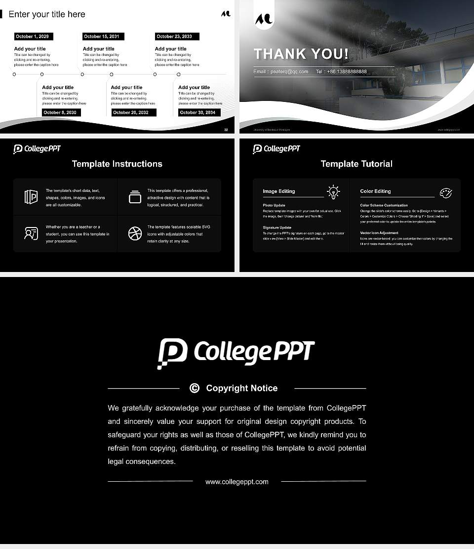 University of Bordeaux Montaigne Lecture Sharing and Networking Event PPT Template16:9 ratio PPT effect preview image4