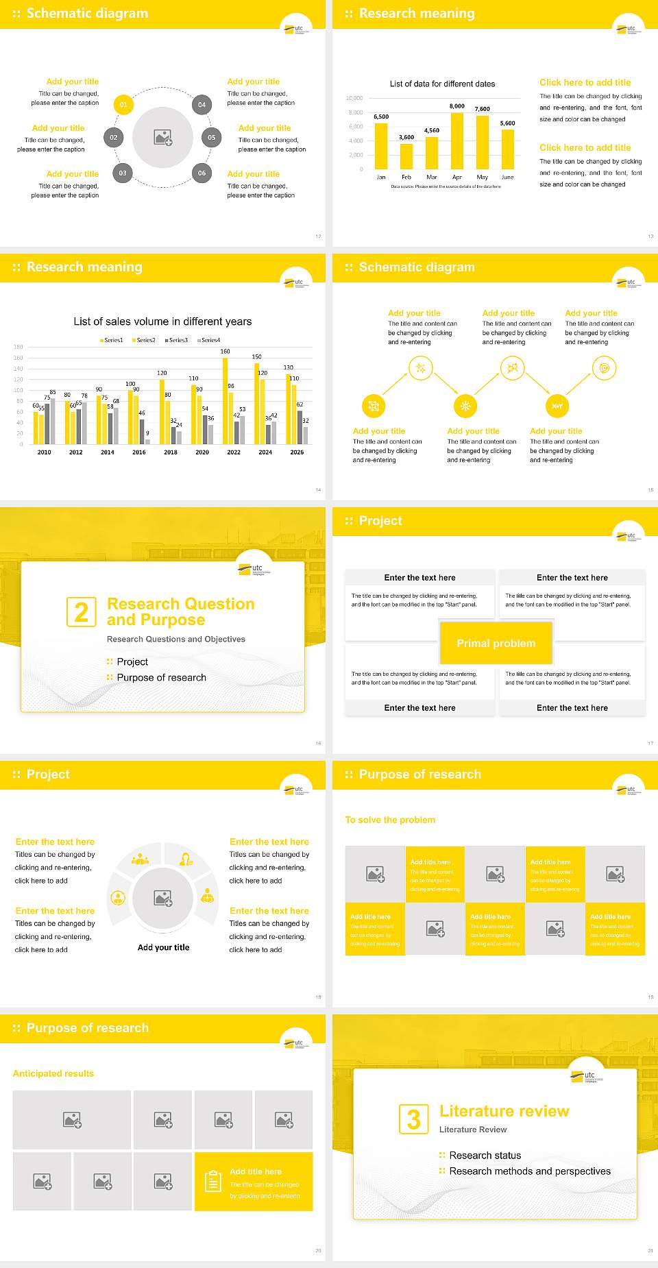 University of Technology of Compiègne Graduation Thesis Defense PPT Template4:3 ratio PPT effect preview image3