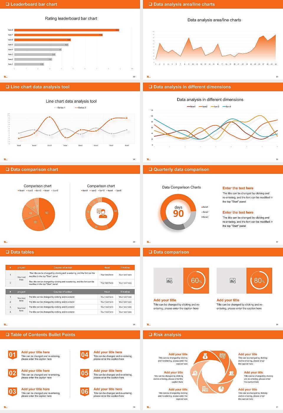 University of Burgundy General PPT Template16:9 ratio PPT effect preview image4