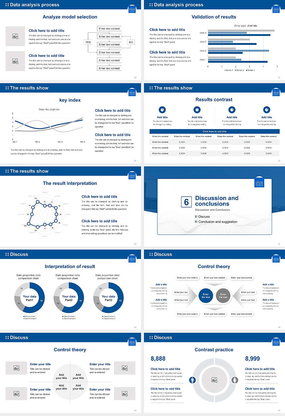 University of Littoral Côte d’Opale – Boulogne-sur-Mer campus Graduation Thesis Defense PPT Template16:9 ratio PPT effect preview image5