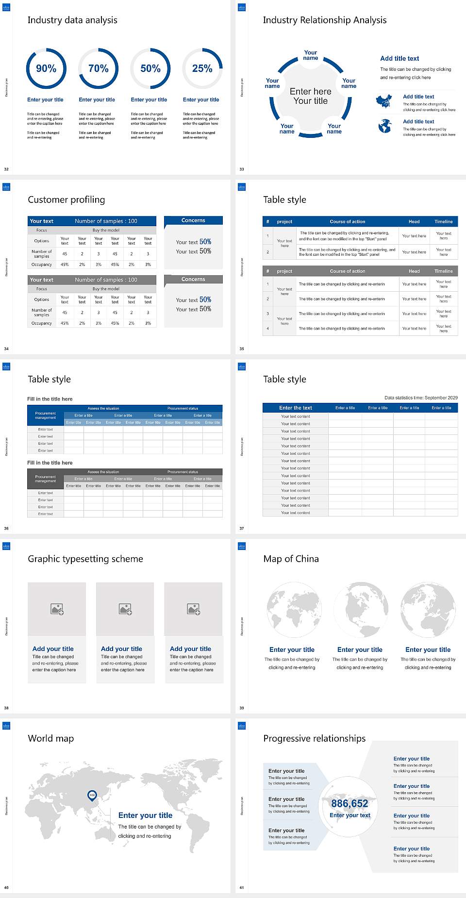 University of Littoral Côte d’Opale Competition/Entrepreneurship Contest PPT Template4:3 ratio PPT effect preview image5