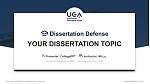 University of Grenoble Alpes – Valence campus Graduation Thesis Defense PPT Template