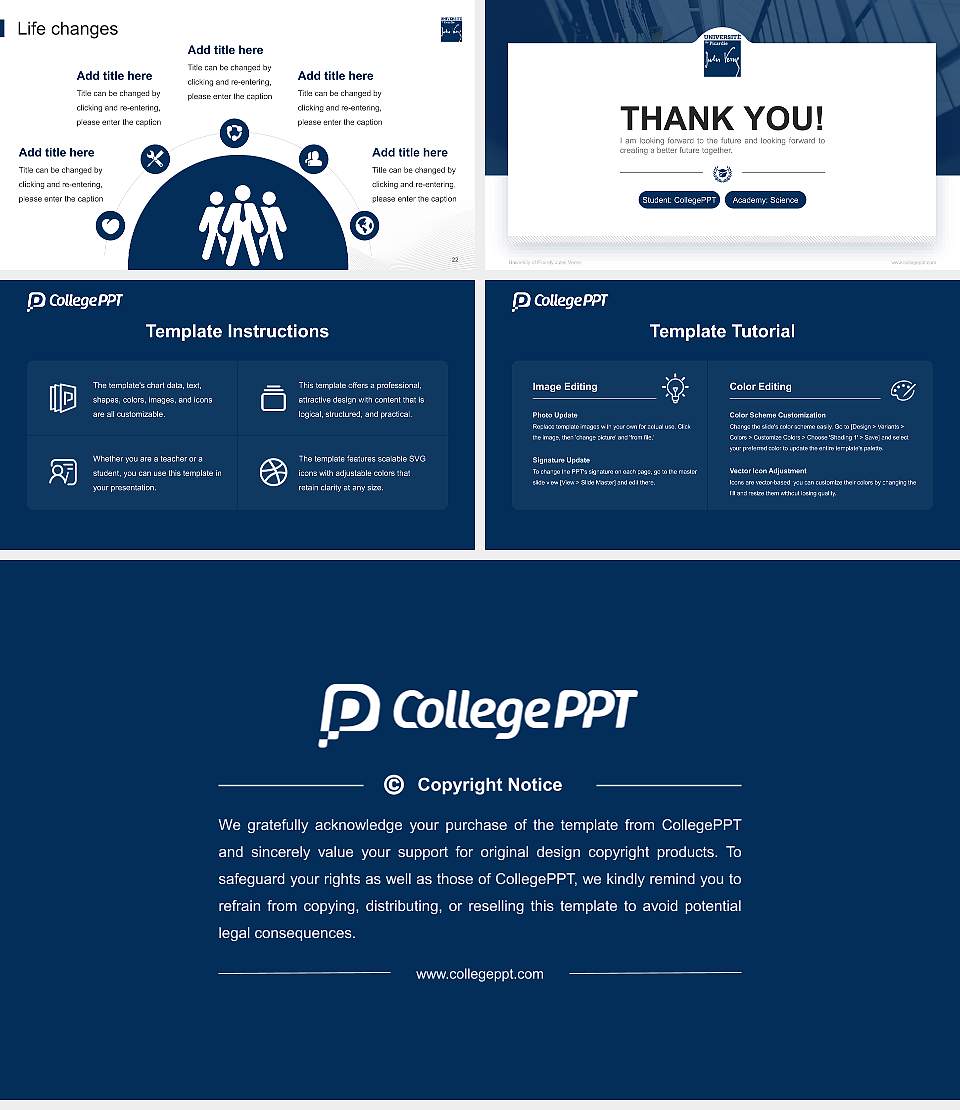 University of Picardy Jules Verne National Scholarship Defense PPT Template16:9 ratio PPT effect preview image4