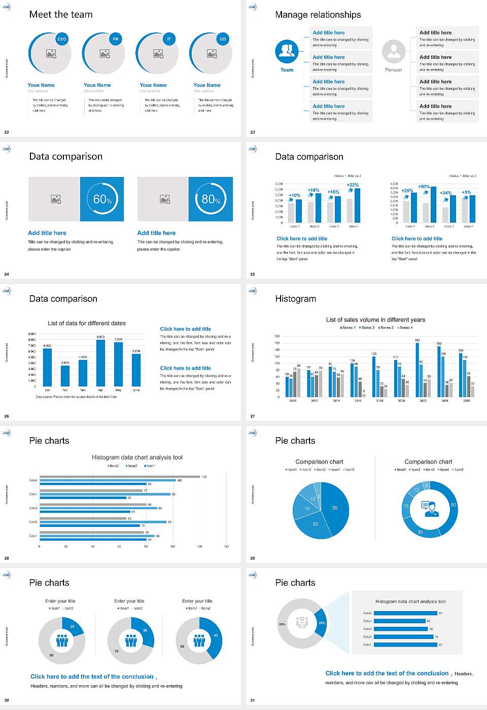 University of the French West Indies Competition/Entrepreneurship Contest PPT Template16:9 ratio PPT effect preview image4