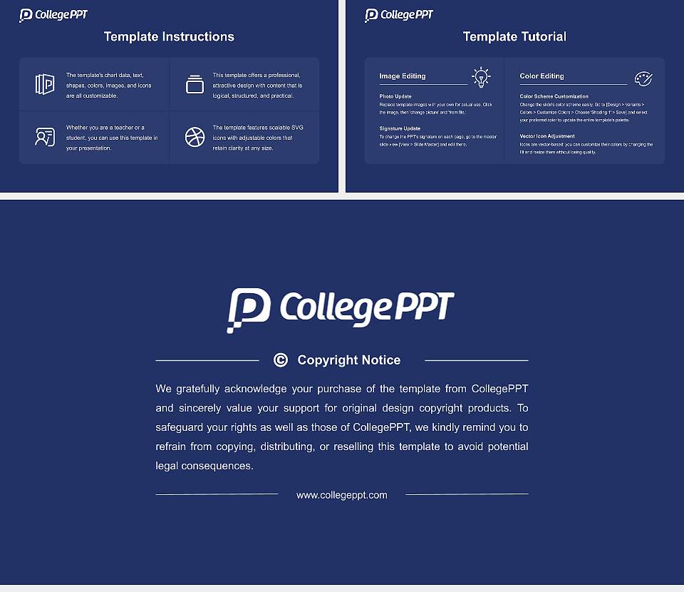 University of La Réunion Academic Presentation/Research Findings Report PPT Template16:9 ratio PPT effect preview image5