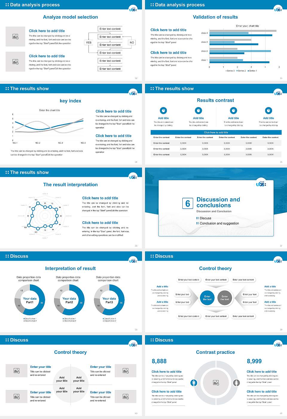 University of Southern Brittany Graduation Thesis Defense PPT Template16:9 ratio PPT effect preview image5